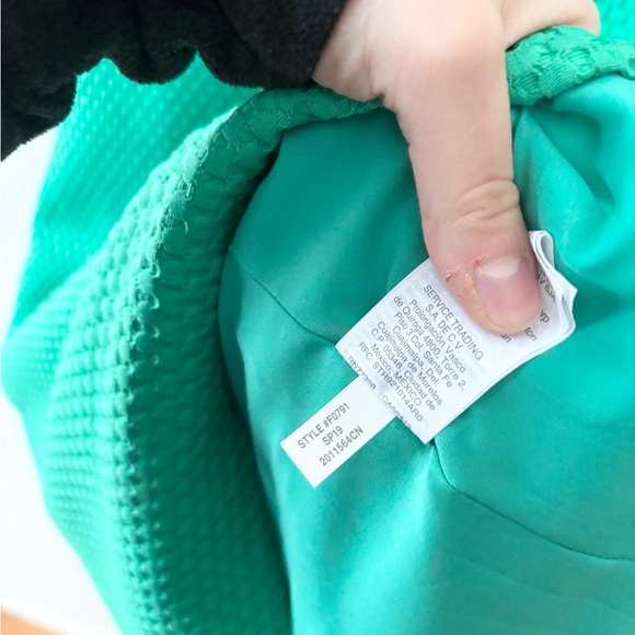 J Crew green sleeveless knee length cocktail portfolio dress size 6 - Picture 6 of 6